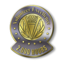 Volunteer Excellence - 2000 Hours